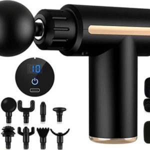 Massage Gun - Professioneel Massage Apparaat - Mini Massage Pistool - Inclusief 4 Opzetstukken